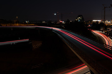 Nacht Autobahn