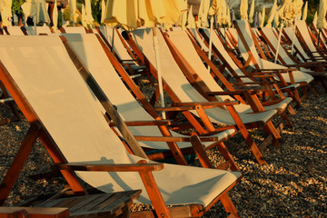 Tropical vacation on beach