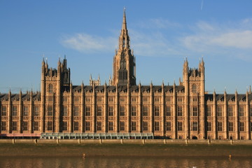 Fototapeta na wymiar Houses of Parliament, London, UK