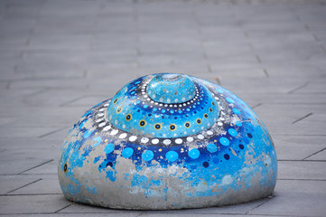 street art, coquillage