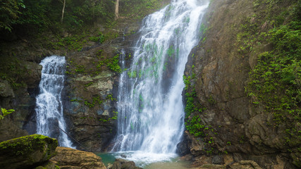 Phillipines. Mindoro. Puerto Galera. Beautiful Tamaraw falls. January 2018