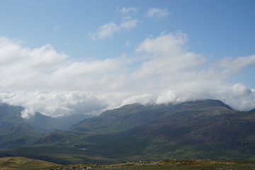 Fototapeta premium Snowdonia National Park Landscape - Wales UK