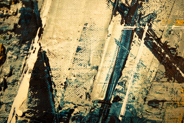 Blue Gold Abstract Background 2