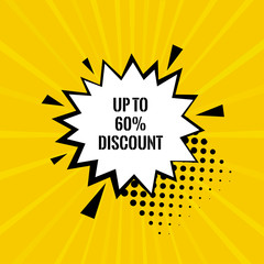 Sale banner template design. Big sale special offer. end of season special offer banner. vector illustration.