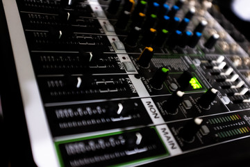 Audio Mixing Panel