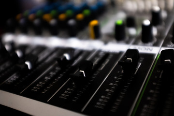 Audio Mixing Panel