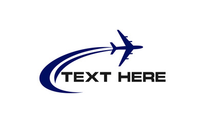 Airplane icon vector illustration design Logo Template, Airplane company logo, Traveling Logo, Airplane - vector logo template concept illustration. Aircraft sign for transportation or travel company.