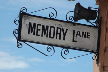 memory lane sign