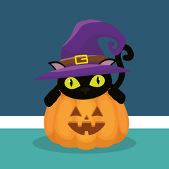 trick or treat - happy halloween party