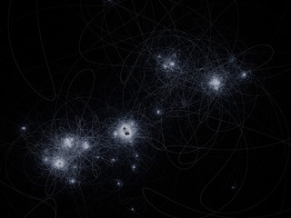 surreal futuristic digital 3d design art abstract background fractal illustration for meditation and decoration wallpaper