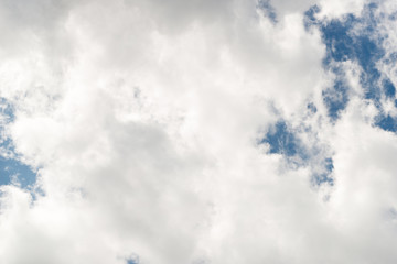 Obraz premium Sky with white clouds