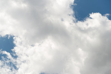 Obraz premium Sky with white clouds