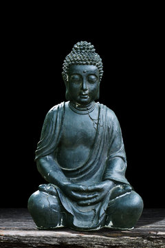 An image of a buddha statue sign for peace and wisdom
