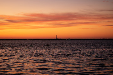 lighthouse sunrise