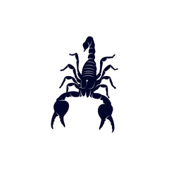 Scorpion Logo Vector, vector image for the tattoo, symbol or logo, Illustration Template