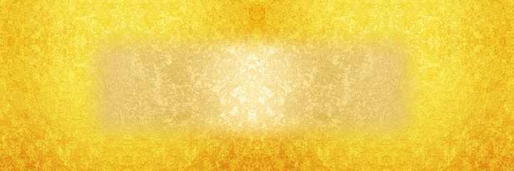 金のバナー素材