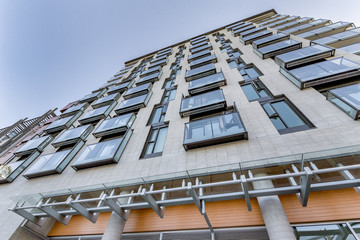 Modern exterior building architecture