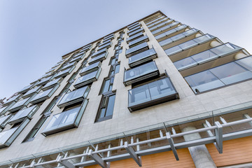 Modern exterior building architecture