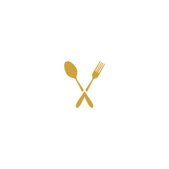 Cutlery logo design vectors template for restaurant