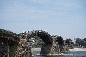 Fototapeta premium 錦帯橋と岩国