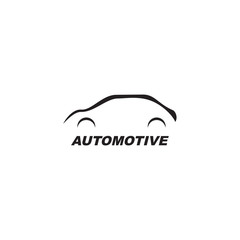 Automotive logo design vector template