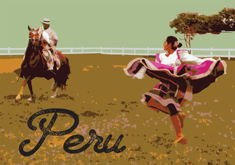 Marinera a caballo © Agustín Pinillos