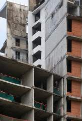 Large Development and Construction Site in Asia