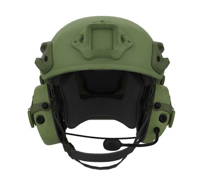 Tactical Helmet Isolated
