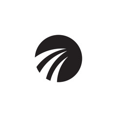Road logo design icon vector template