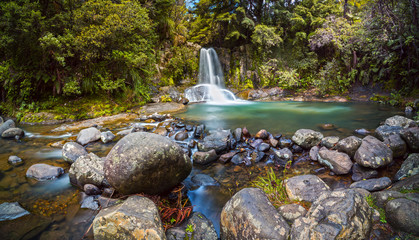 Waiau Falls, Coromandel peninsula, New Zealand
