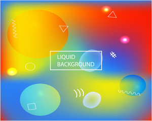 Inspiring colorful modern background.