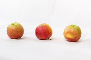 isolated apple on white background