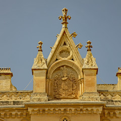 Obraz premium Malta Europe rock in mediterain