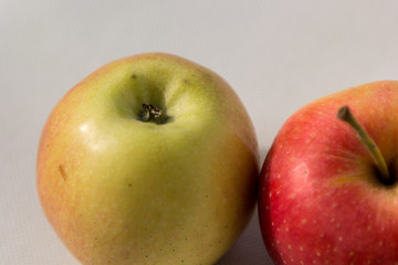 isolated apple on white background