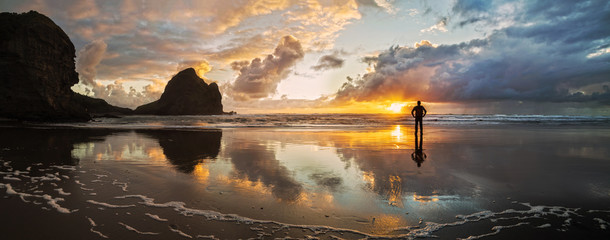 Piha Beach, New Zealand