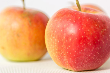 isolated apple on white background