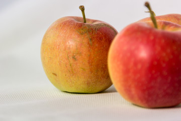 isolated apple on white background