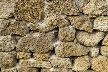 Background of stone wall texture