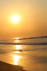 sunrise over the sea