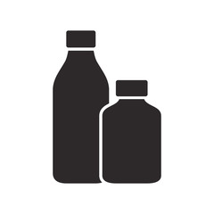 bottle icon vector design illustration