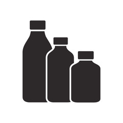 bottle icon vector design illustration