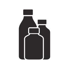 bottle icon vector design illustration