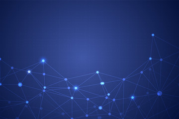 Abstract Line Background .Vector Illustrator. Connection Concept. Data Concept