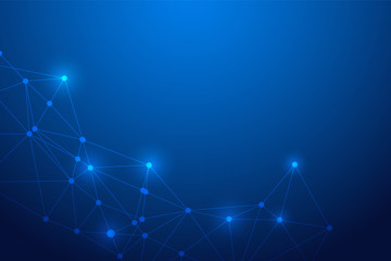 Abstract Line Background .Vector Illustrator. Connection Concept. Data Concept