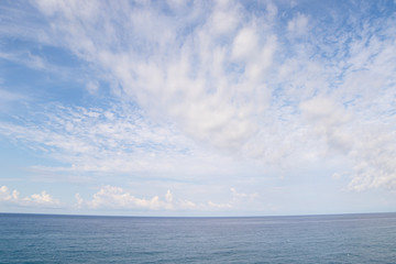 Naklejka na ściany i meble sea and blue sky