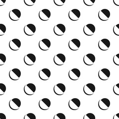 Seamless abstract pattern with pill. White monochrome backdrop.