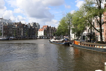 Fototapeta na wymiar Amsterdam, vedute dei canali