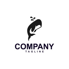 Excellent Whale Logo Design