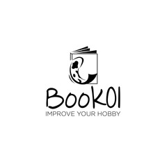 Koi Book Logo For Fish Enthusiasts