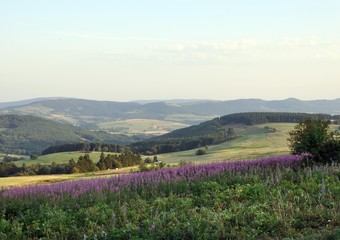 Sonnenuntergang an der Wasserkuppe